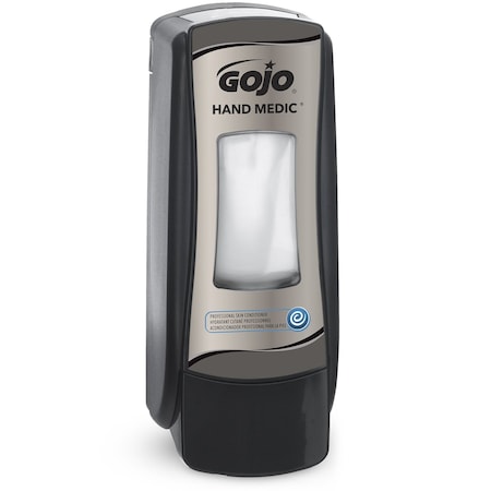 Gojo Soap/Lotion Dispenser, 700mL, Black, Push Style 8782-06