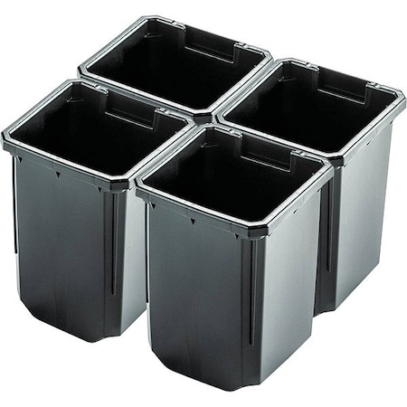 Makita Case Inserts, Black, Polymer, PK4 T-92140