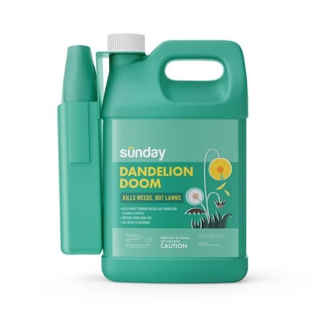 Sunday Dandelion Doom Herbicide RTU Liquid 128 oz FP2051