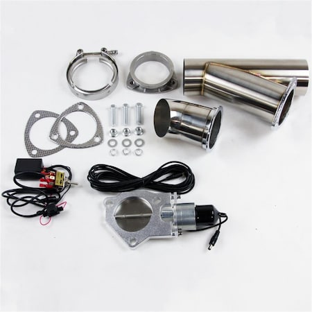 Fiesta 3.0 in. Electronic Exhaust Cutout System FI3517249