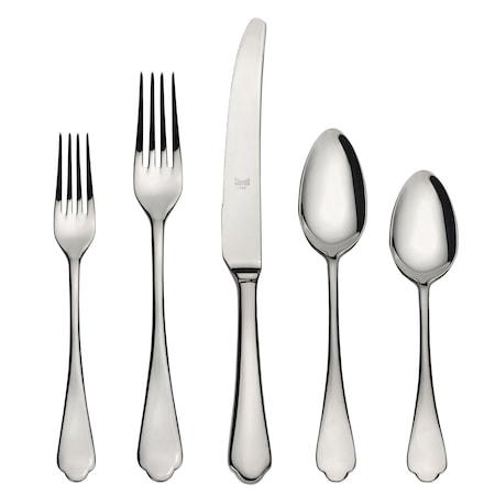 Mepra Dolce Vita Flatware Set - 5 Pieces - Stainless Steel 106422005