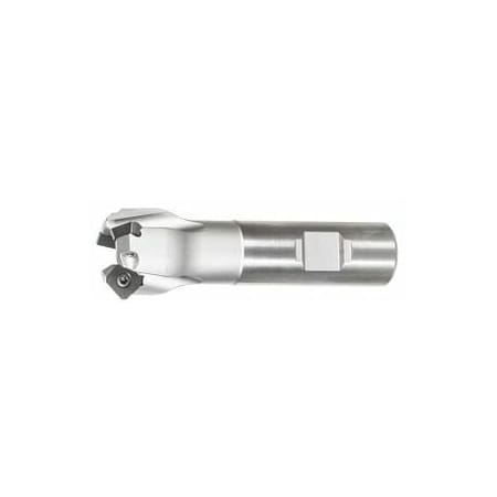 Garant 45 Degree Face Mill, with Weldon Flat, 20mm Diameter, 3 Inserts 214395 20/3