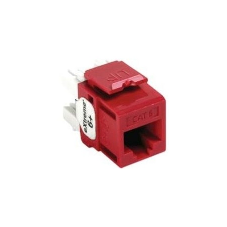 Leviton 1-Port Mod Jack 110 8W8P Utp, T568A/B Cat6 Quickport 61110-RC6