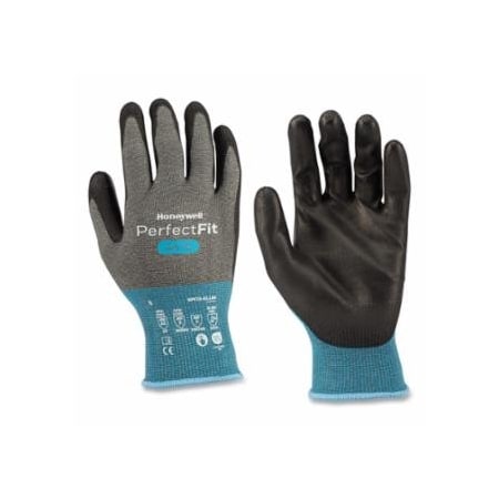 Perfect Fit Cut Resistant Gloves, Polyurethane Coating, 18 Gauge, A5/E Cut level, 8-M, 10PK 068-NPF25-0118N-8