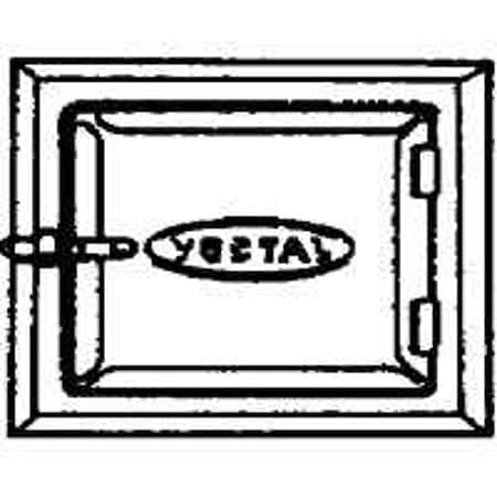 Vestal Mfg Cleanout Door 8X8In Gal Steel ST-88