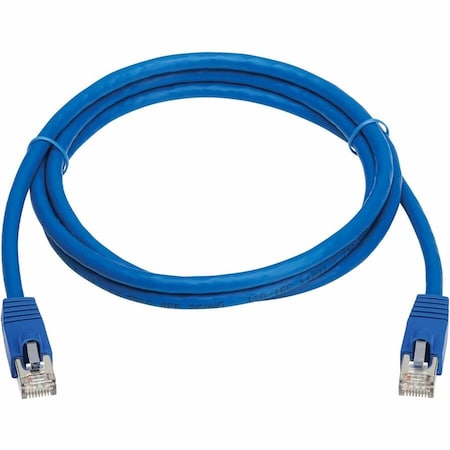 Eaton Tripp Lite Series Cat8 40G Snagless SSTP Ethernet Cable RJ45 M/M, PoE, Blue, 6 ft. 1.8 m N272-F06-BL