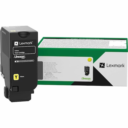 Lexmark CS730, CS735, CS737, CX730, CX735, CX737 Yellow Return Program Toner Cartridge 71C10Y0