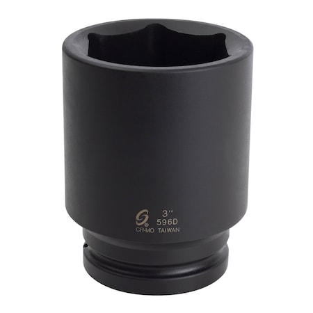 Sunex 1 in Drive 3 in Deep Impact Socket 596D