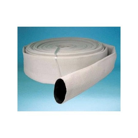 Jason Industrial 2 X 50 WHITE SJ MILL CXE, 5/8 BANDS, WHITE SINGLE JACKET MILL DISCHARGE HOSE CXE, 5/8 BANDS 4705-0200-050CE