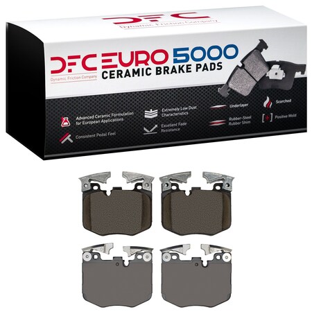 Dfc 5000 Euro Ceramic, Disc Brake Pad Set,  1600-1867-00