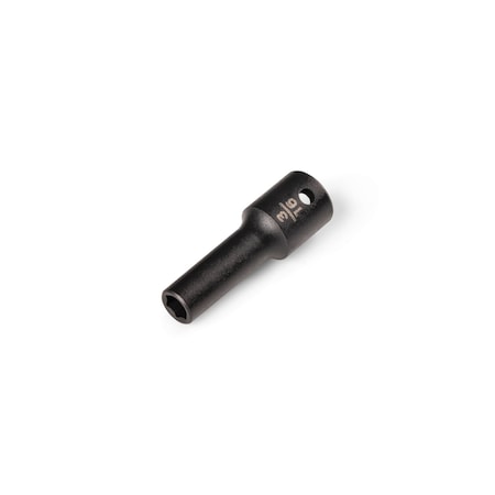 Tekton 1/4 Inch Drive x 3/16 Inch Semi-Deep 6-Point Impact Socket SID04003