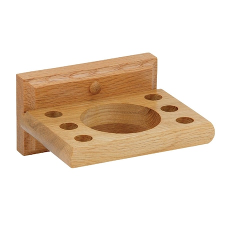 Home Impressions Sierra Medium Oak Toothbrush Holder B50301