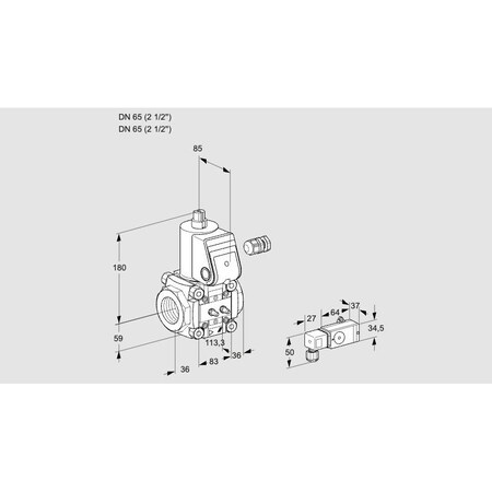 Honeywell Kromschroder VAS365R/NW KS88030151