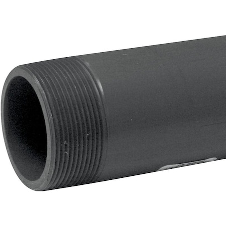 Genova LASCO 220060BC Pipe Nipple, 2 in, PVC, SCH 80 Schedule, 6 in L P-2-6/220060BC