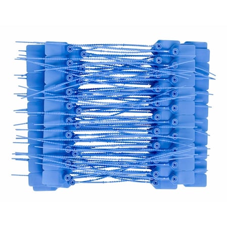 Brady Pull-Tite Seals, Blue, 100PK 133484