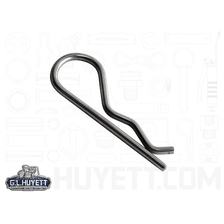 Huyett Bridge Pin, 302/304 SS, 0.148 in Wire Dia x 2.938 in L x 0.750 in Inside Eye Dia x Fits 5/8 in BPS-210