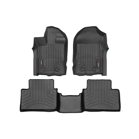Weathertech Black, Front and Rear Floorliners 4416401-4415183