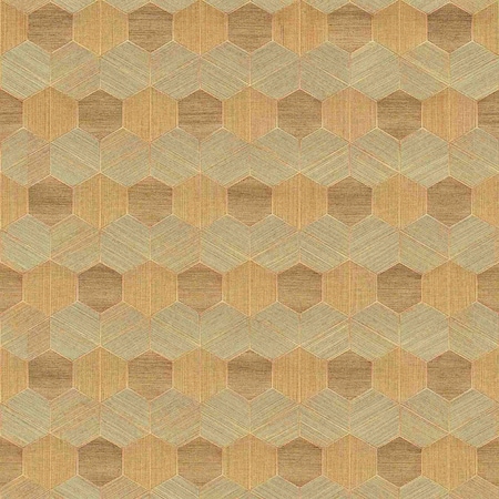 A-Street Prints Linzhi Copper Sisal Grasscloth Wallpaper 2972-86115