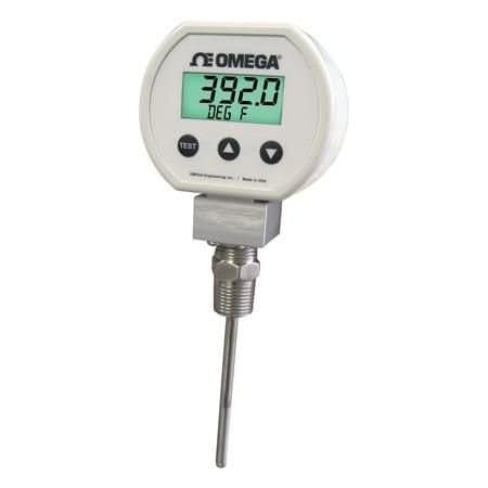Omega Digital Temperature Transmitter, RTD Sensor, -50 degC to 200 degC, Class B Accuracy, 0.1 Resolution PRTXD-12