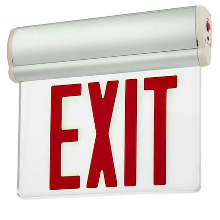 Honya Lighting LED Exit Sign Edge Lit Single&Double Face 120&277V/ 8 in Red Letter/ NYC Approved HY-EXS028R-NYC