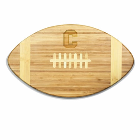 Picnic Time Family Of Brands NCAA Cornell Big Red Touchdown! Football Cheese Board - Novelty Charcuterie Board 896-00-505-683-0