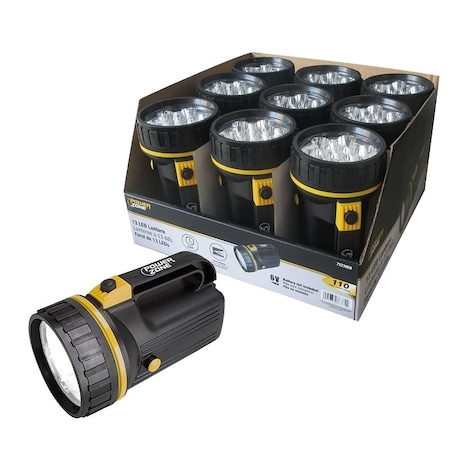 Powerzone 13 LED Lantern, 6 V Battery, LED Lamp, Plastic LFL213-4D