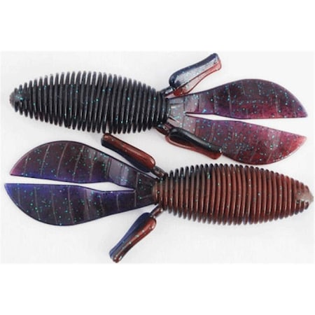 Missile Baits 4.5 in. D Bomb, Love Bug, 6PK MBDB45-LVB