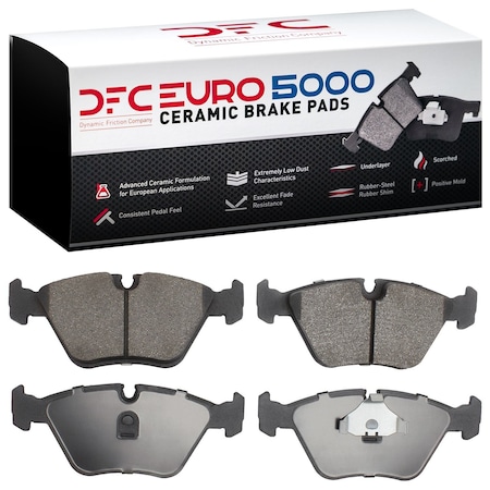 Dfc 5000 Euro Ceramic, Disc Brake Pad Set,  1600-0394-00