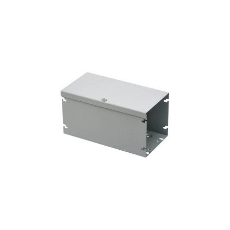 Eaton B-Line 6 in x 6 in x 12 in NEMA 3R Rainshield Wireway, No Knockouts 6612-3RHS-NK