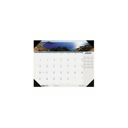 House Of Doolittle Monthly Desk Pad Calendar, 18-1/2x13 In. HOD1786