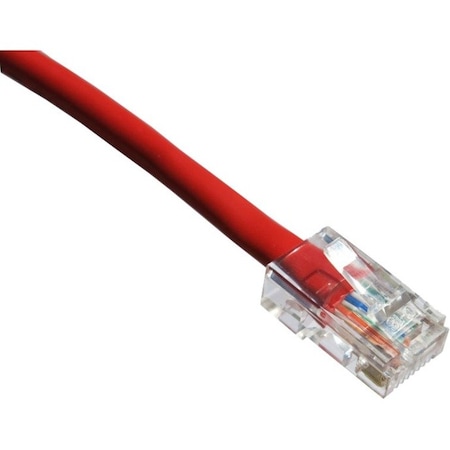 Axiom 50Ft Cat5E 350Mhz Patch Cable Non-Booted (Red) C5ENB-R50-AX