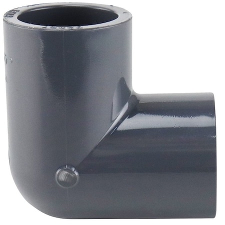 Lasco 806007BC Pipe Elbow, 34 in, Slip, 90 deg Angle, PVC, SCH 80 Schedule 806007-BC