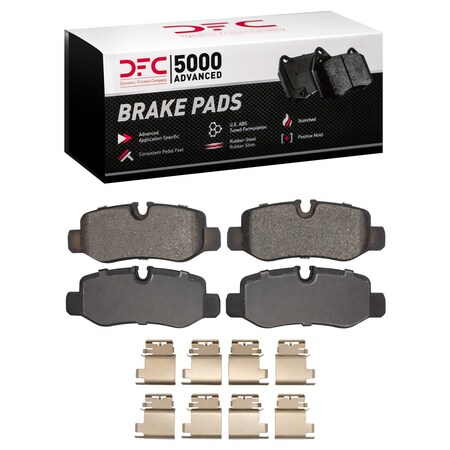 Dfc 5000 Advanced Disc Brake Pad Set,  1551-1893-01