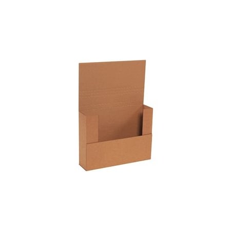 Bubblefast 50-12 1/8 x 9 1/8 x 3'' Kraft Easy-Fold Mailers, 50PK BFM1293BFK