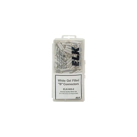 Elk Products Yellow Jackets, B-Connectors 22-26ga for Wire Splices Silicone Gel Filled, 250 Connectors 9022