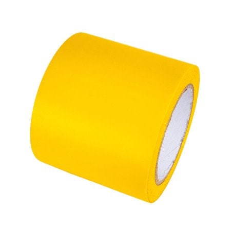 Gtse Wide Yellow Floor Line Marking Tape - 4in x 108ft LMT-501-YLW