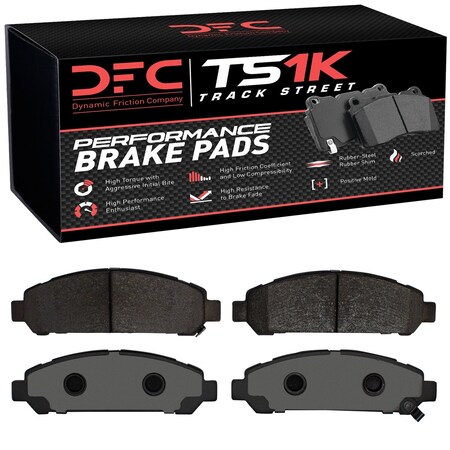 Dfc Track Pads, Disc Brake Pad Set,  1000-1401-00