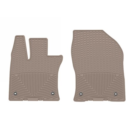 Weathertech Tan, Front All Weather Floor Mats W595TN