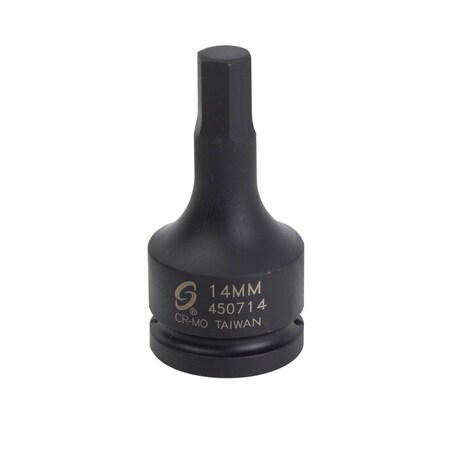 Sunex 3/4 in Drive 14Mm Hex Driver Impact Socket 450714