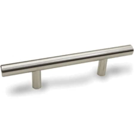 Contempo Living 45.125 in. Solid Stainless Steel Brushed Nickel Kitchen Bar Handle WCCH12SL046S