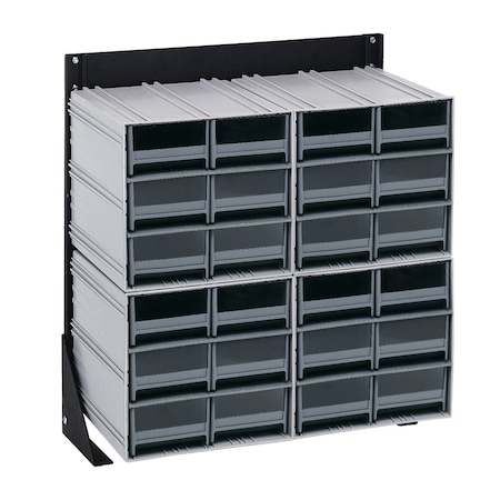 Quantum Storage Systems 24in SINGLE SIDE INTERLOCKING CABINET UNIT QIC-124-64GY