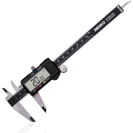 Neiko 6 in Digital Caliper, Stainless Steel 01407A
