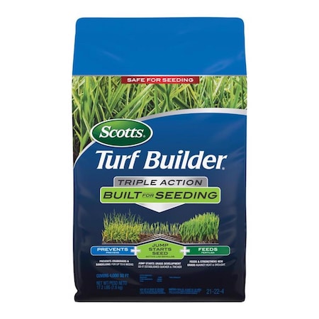 Scotts Turf Builder Pre Emergent Preventer & Fertilizer Starter Food For Multiple Grass Types 4000 s 23001