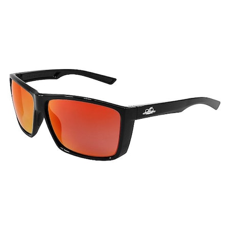 Globus Safety Glasses, Black, Red BH33510PFT