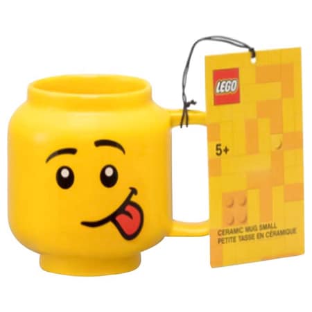 Lego Silly Boy Mug, 7.6 oz, Yellow, BPA Free 40460812