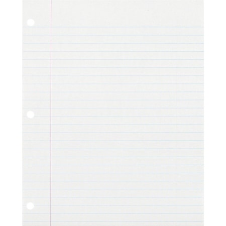 Pacon Ecology Filler Paper, 3-Hole, 8 x 10.5, Wide/Legal Rule, PK150 3203