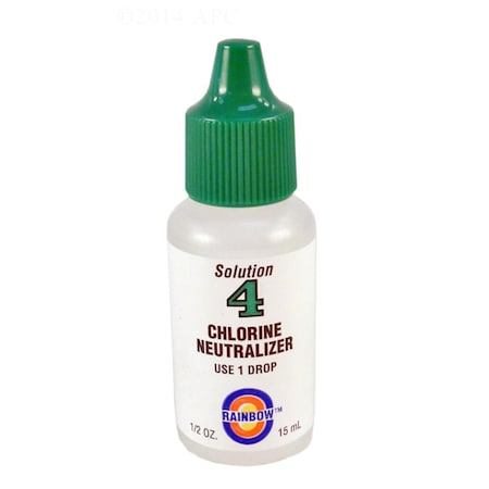 Nc Brands Lp Rainbow Pool Products 0.5 oz No 4 Neutralizer Test Reagent R161204