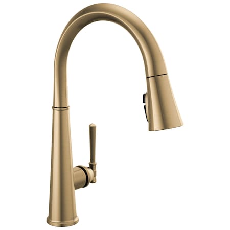 Delta Emmeline Single Handle Pull-Down Kitchen Faucet 9182-CZ-PR-DST