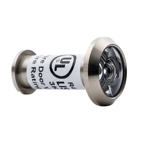 Geo 180 Degree Door Viewer for 9/16" Hole for 1-3/8" to 2-1/4" Door Satin Nickel Finish GBH-DV180UL-SN