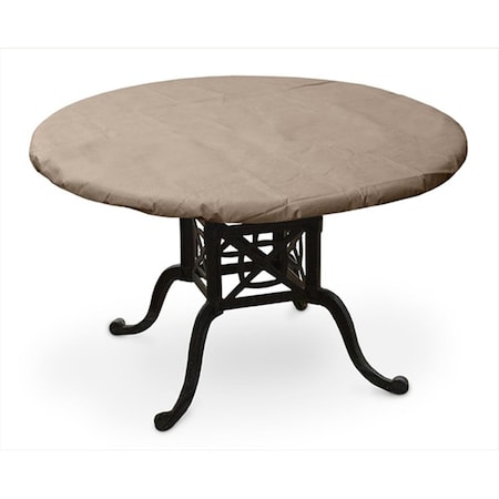 Koverroos III 50 in. Round Table Top Cover- Taupe - 54 Dia in. 31560